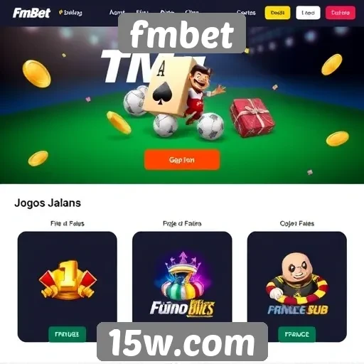 Análise das funcionalidades do site de jogos fmbet
