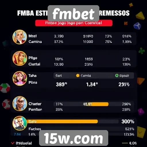 Estatísticas de jogos populares na fmbet