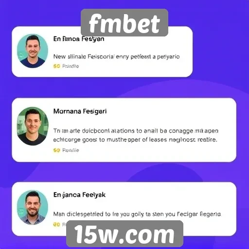 feedback de usuários sobre a experiência no fmbet