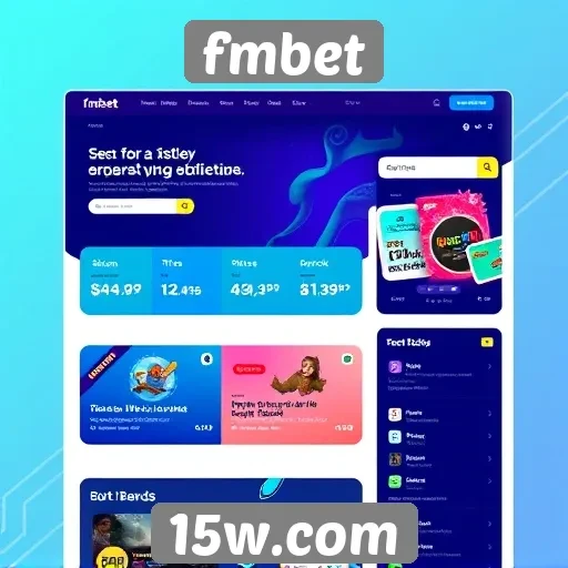 Análise da interface do usuário no site fmbet